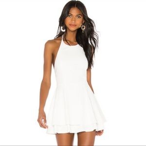 Alice and Olivia White Romper